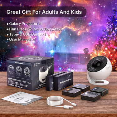 13 - in - 1 Galaxy Star Projector for Kids & Adults - InspiredGrabs.com